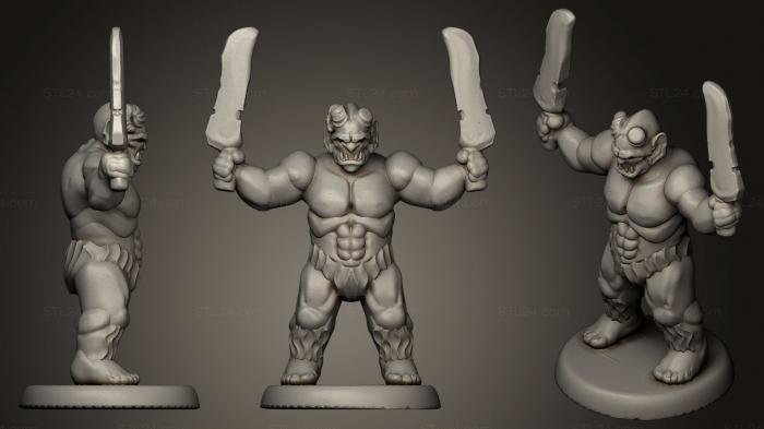 Toys (Trollspawn Warrior, TOYS_0378) 3D models for cnc